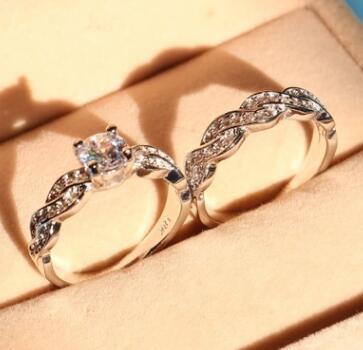 wedding ring set