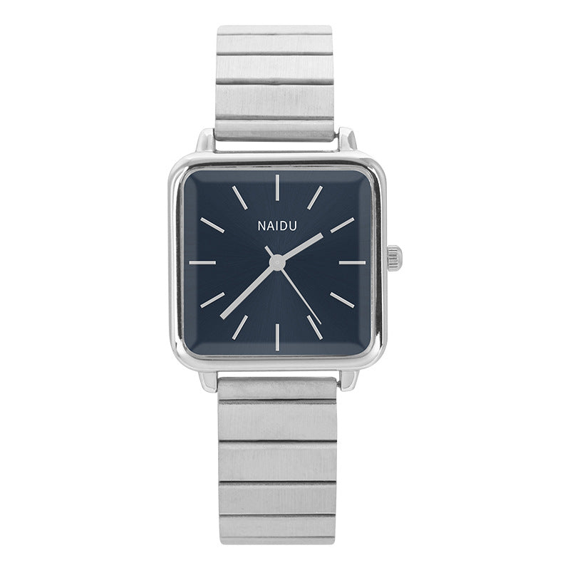 Women's Stainless Steel Square Minimalist Watch