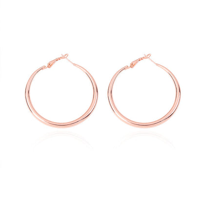 Alloy ring earrings