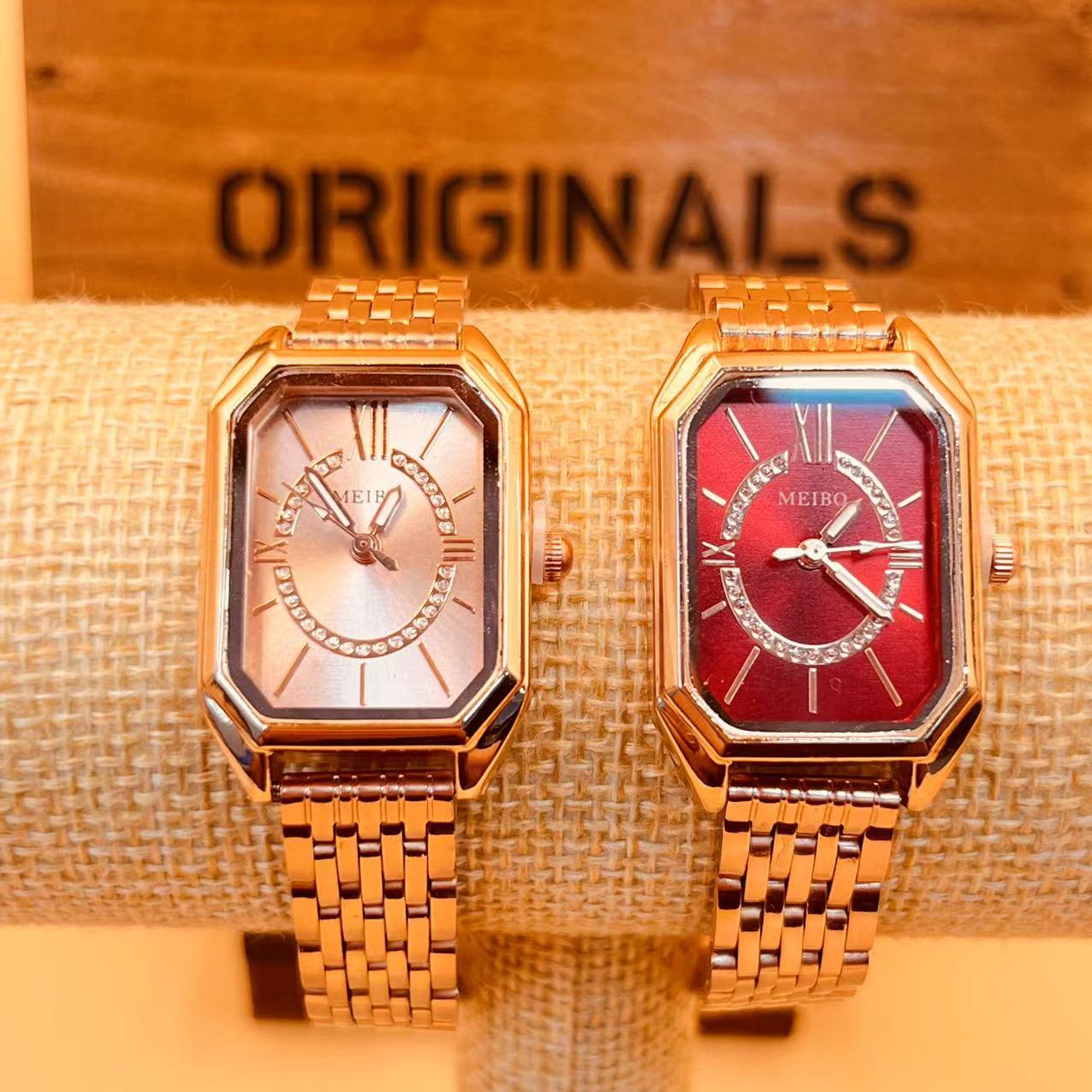 Women Fashion Square Ladies Quartz Watch