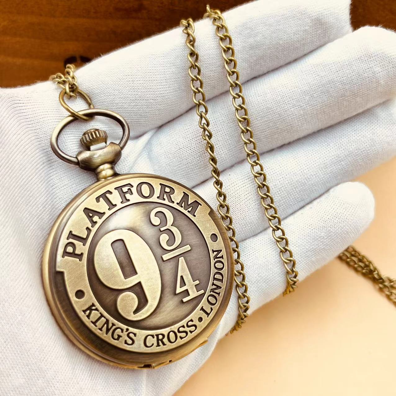 Platform Nine and Three-Quarters: Pocket Watch of Enchantment