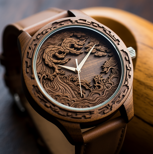 Handcrafted Vintage Wooden Watch