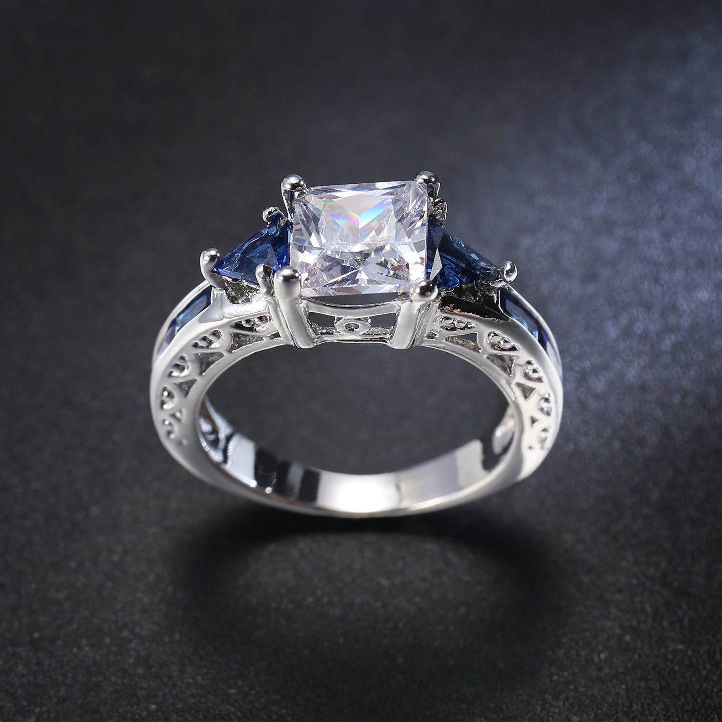 Zircon Jewelry Ring