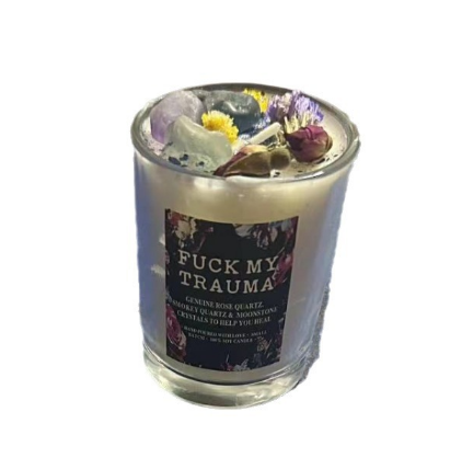 2024 New Fuck My Trauma Candle Relieve Anxiety