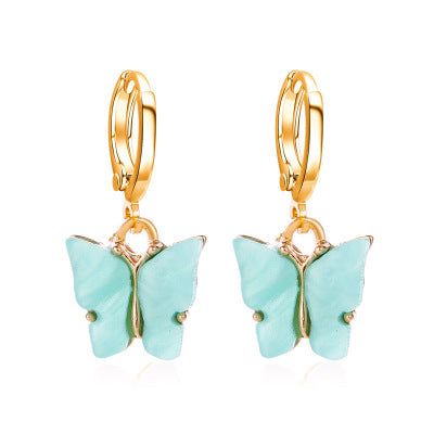 Acrylic Butterfly Earrings