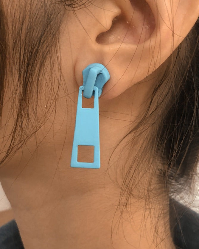 Zipper Earrings