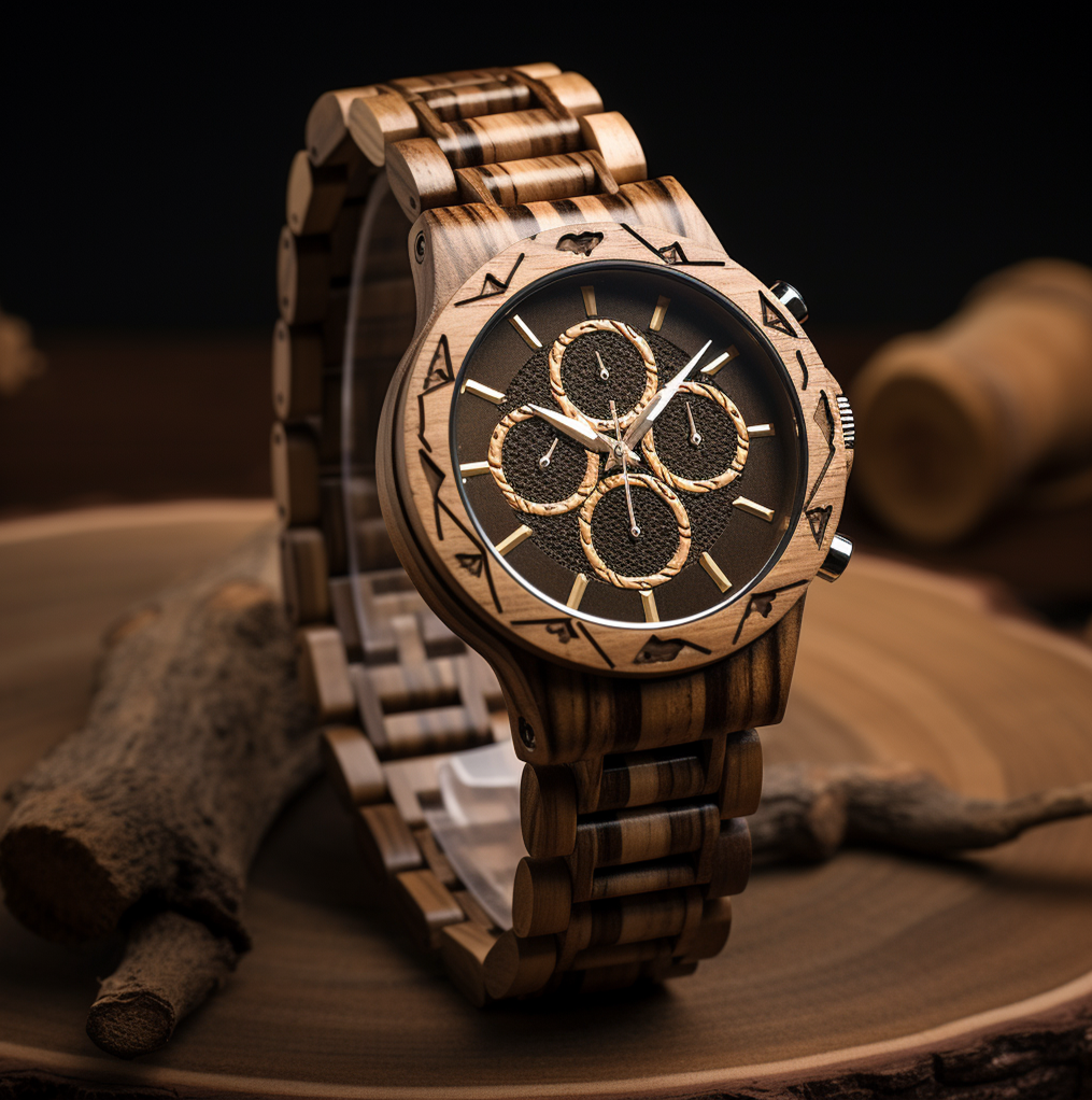 Stylish Lightweight Wooden Watch