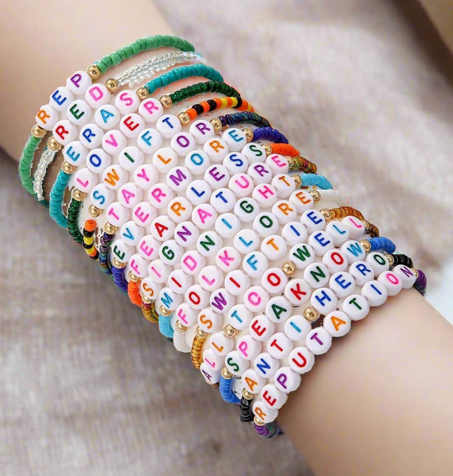 16 Pcs/Set Bohemian Taylor Colorful Rice Ball Bracelet Set