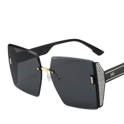 2023 PC Large Frameless Square Sunglasses