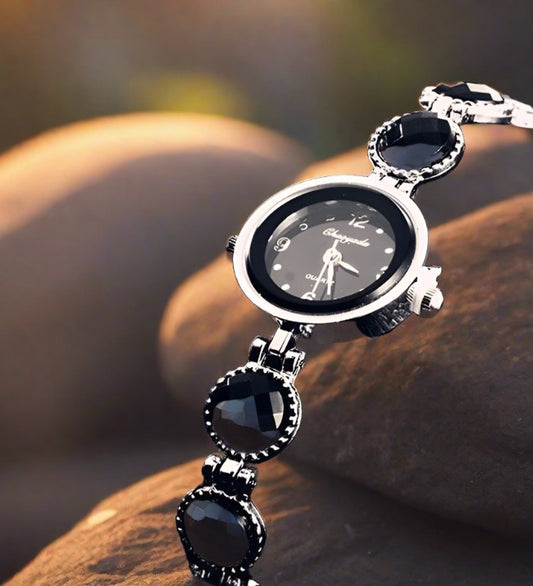 Women Bracelet Watch Fashion Casual Beads Wristwatch