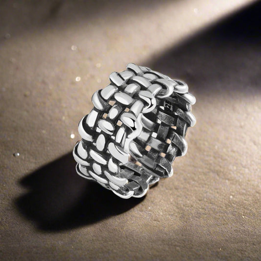 Woven Twist Ring