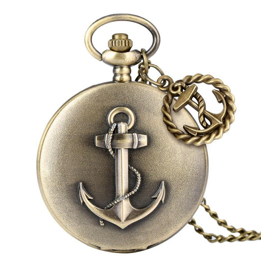 Anchor Pocket Watch