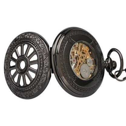 Ancient Wheel Pocket Watch