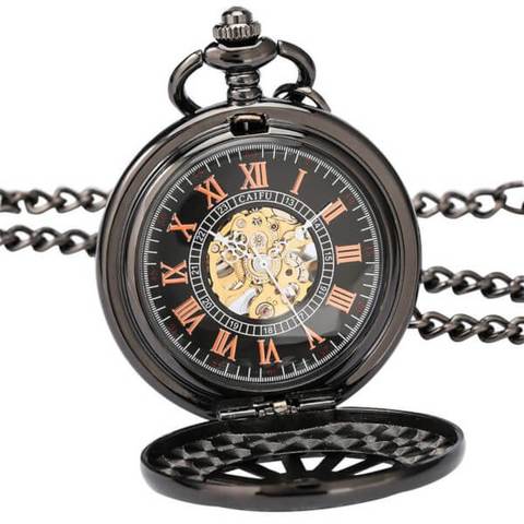 Ancient Wheel Pocket Watch