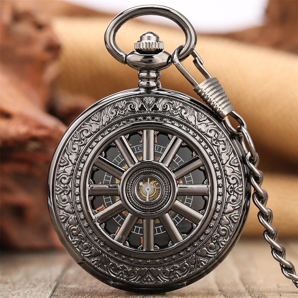 Ancient Wheel Pocket Watch