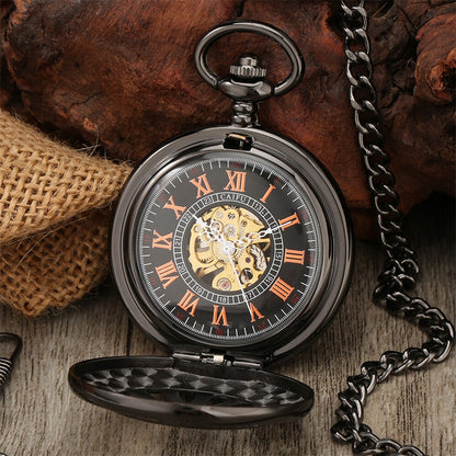 Ancient Wheel Pocket Watch