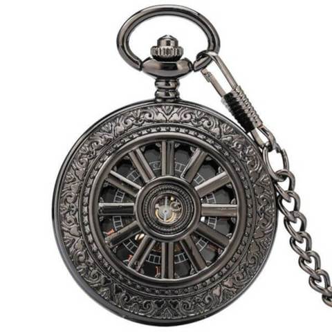 Ancient Wheel Pocket Watch