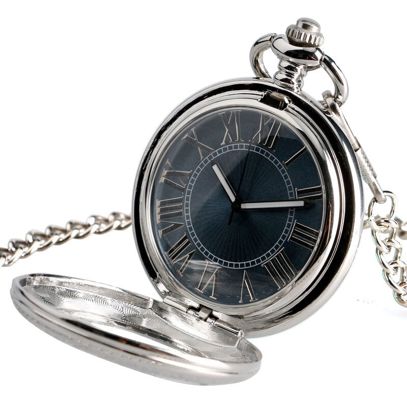 Antique Mechanical Pocket Watch Roman Numerals