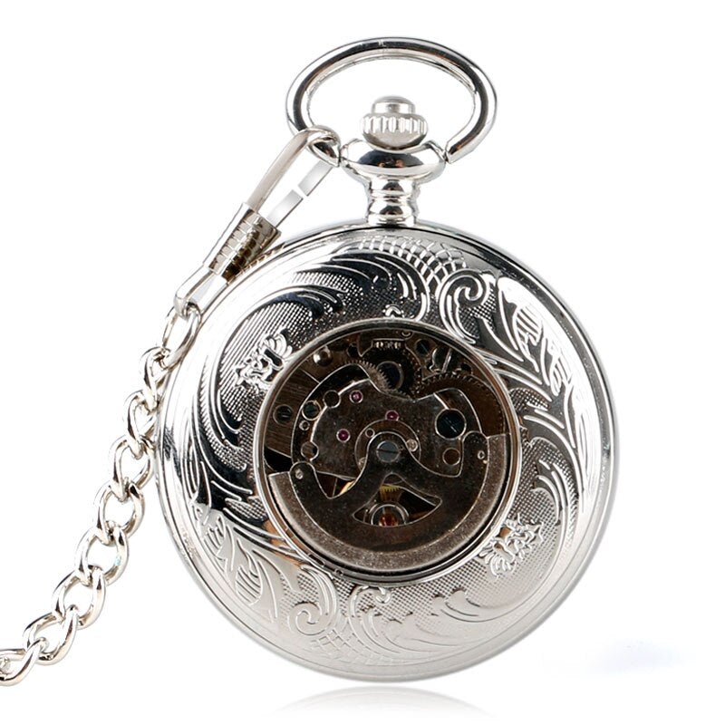 Antique Mechanical Pocket Watch Roman Numerals