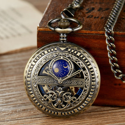 Astronomical Clock Pocket Watch