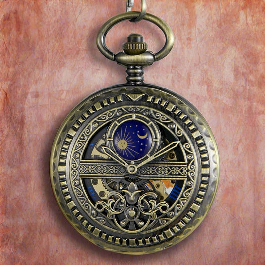 Astronomical Clock Pocket Watch