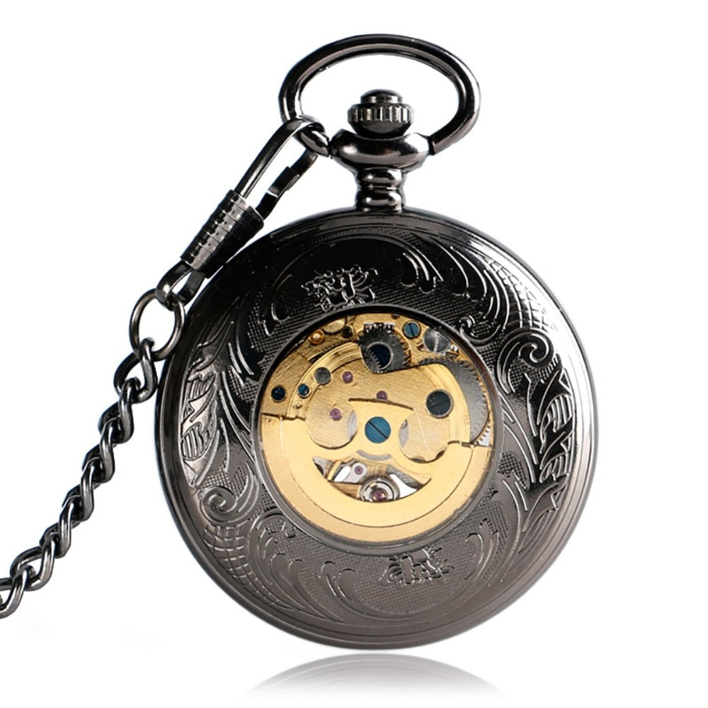 Black Legendary Pocket Watch