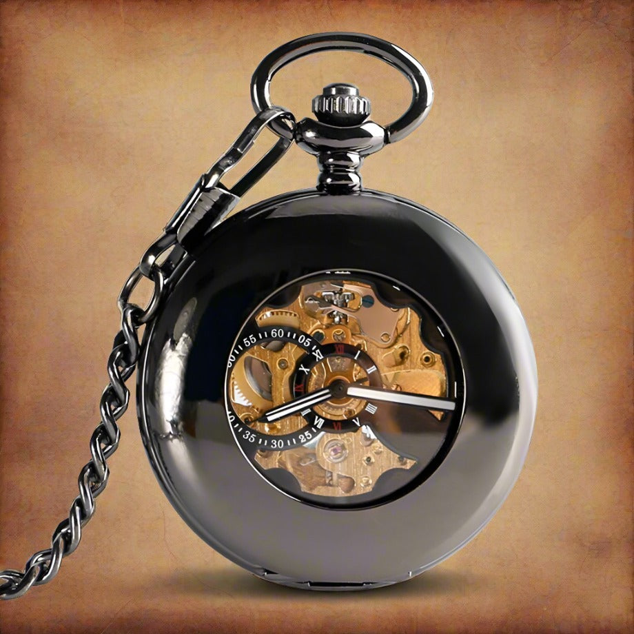 Black Legendary Pocket Watch