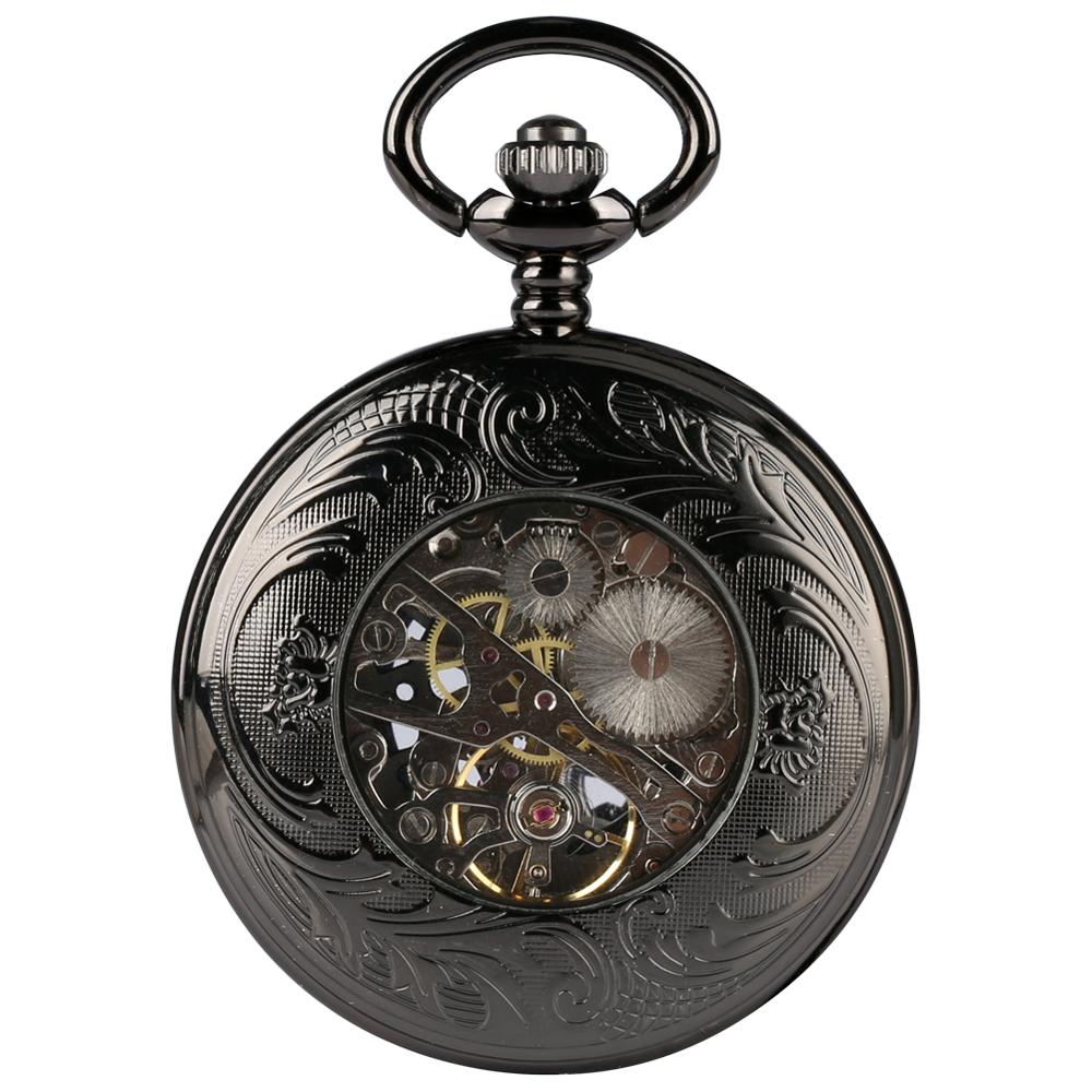 Black Pocket Watch Vigilant