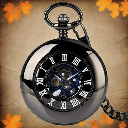 Black Pocket Watch Vigilant