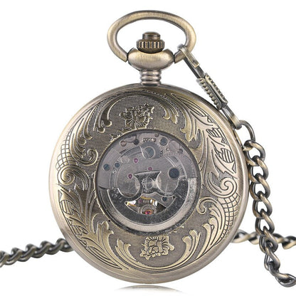 Mechanical Chinese Dragon Pocket Watch