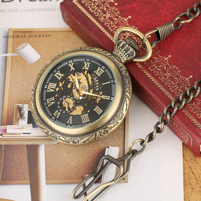 Mechanical Crown Pocket Watch