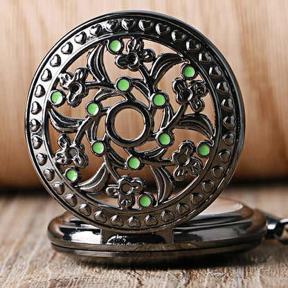 Flower Pocket Watch