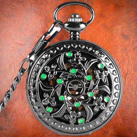 Flower Pocket Watch