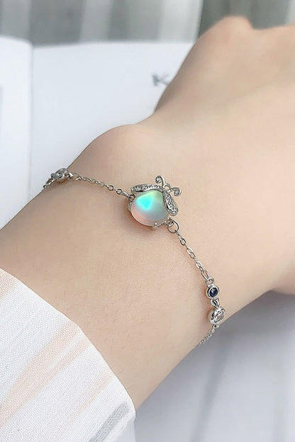 925 Sterling Silver Forest Firefly Bracelet