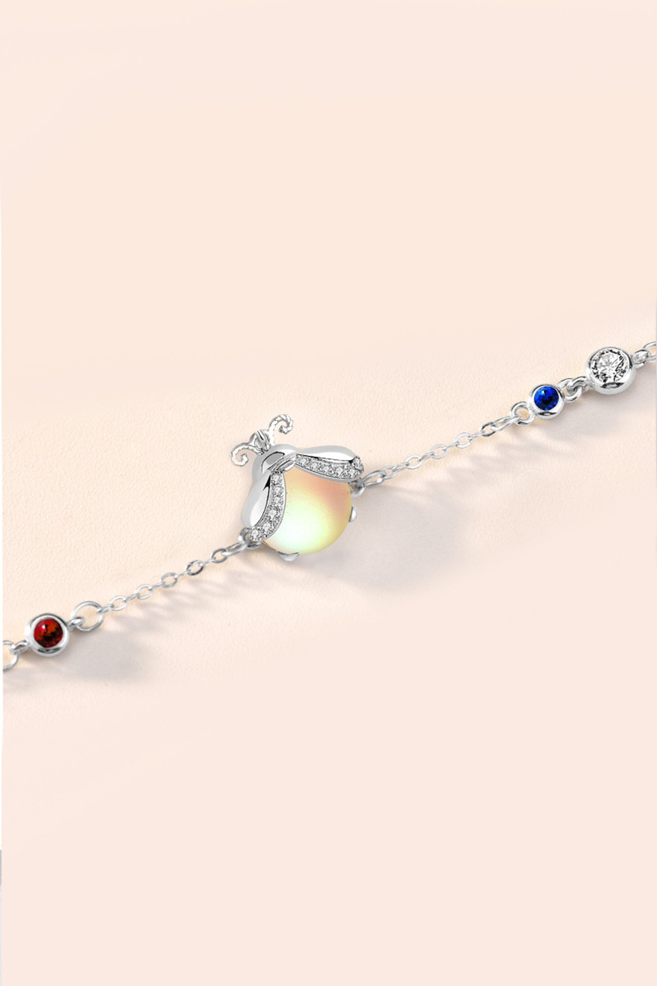 925 Sterling Silver Forest Firefly Bracelet