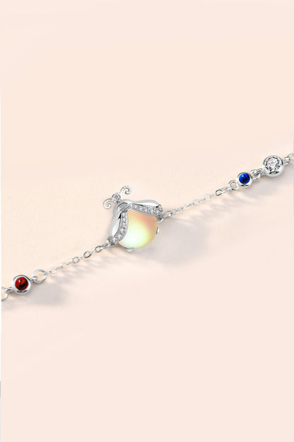 925 Sterling Silver Forest Firefly Bracelet