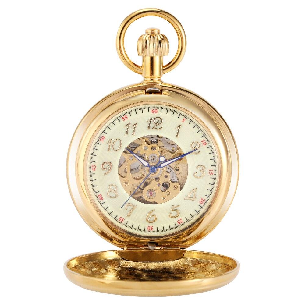 Gold Mechanical Pocket Watch