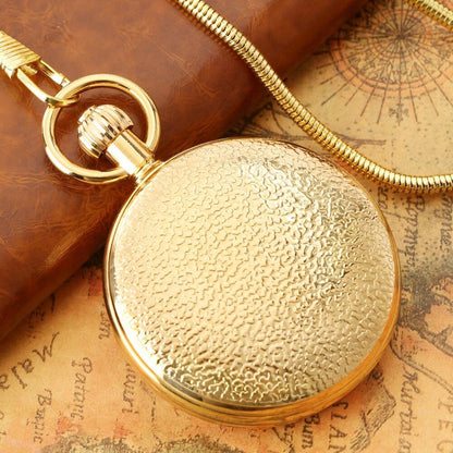 Gold Mechanical Pocket Watch