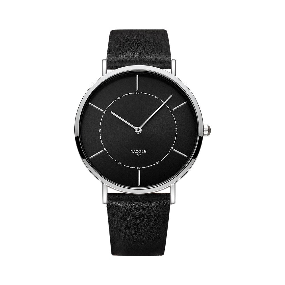 YAZOLE Fashion Vogue Quartz Watch Top Brand Luxury Male Clock Business Men Simple Wristwatch