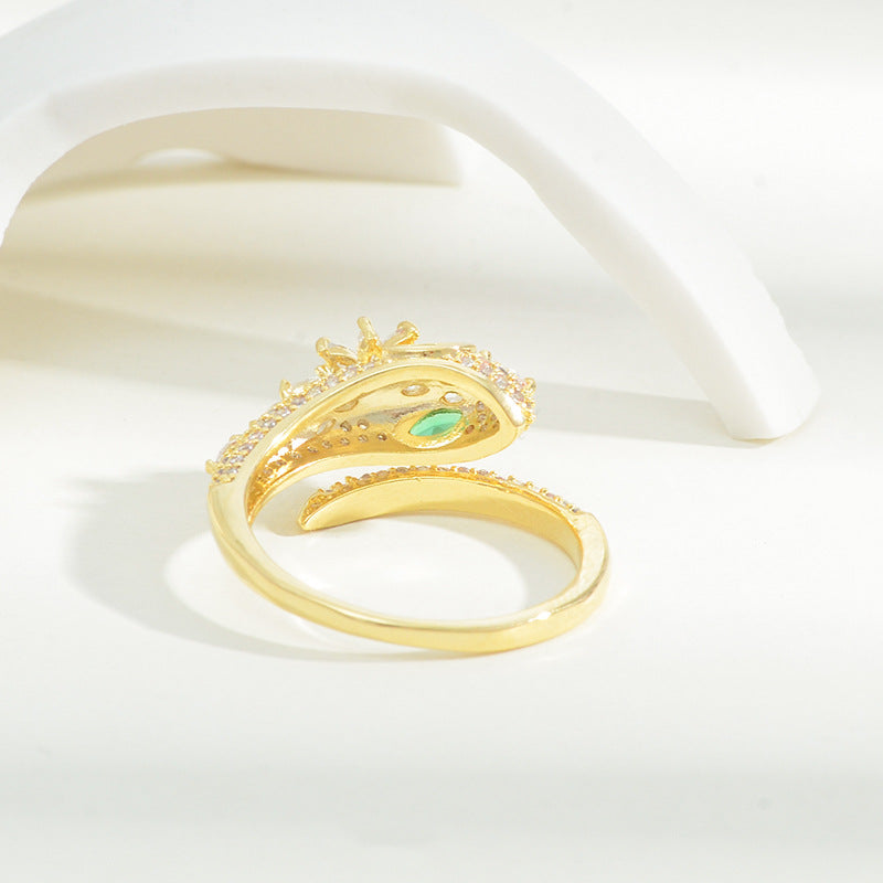 Adjustable Gold Color Ring