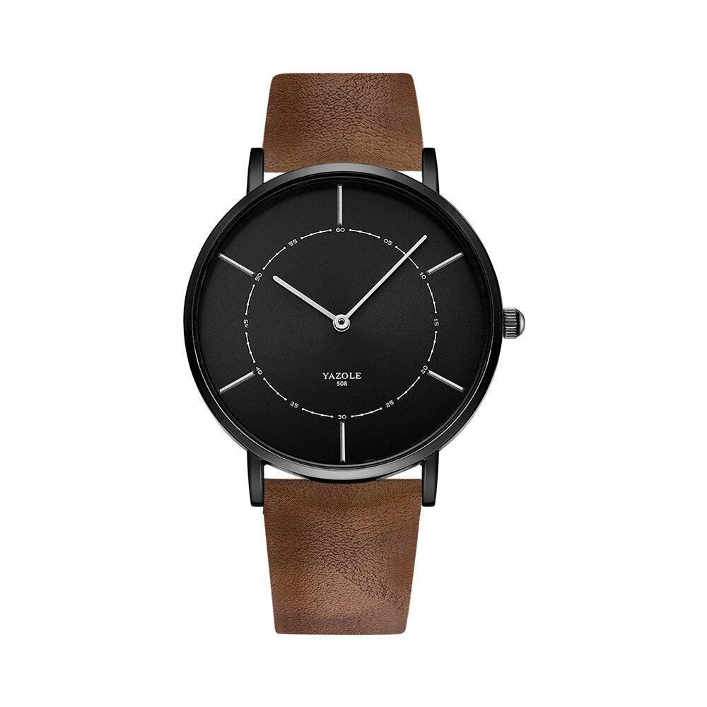 YAZOLE Fashion Vogue Quartz Watch Top Brand Luxury Male Clock Business Men Simple Wristwatch