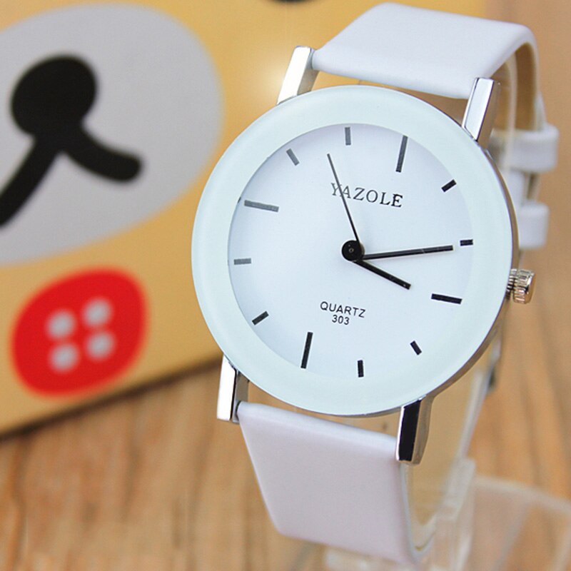 Yazole Women Watches Fashion Quartz Watch Girl Clock Simple Design