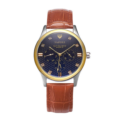 YAZOLETop Brand Luxury Auto Date Week Fashion Men Watch Clock