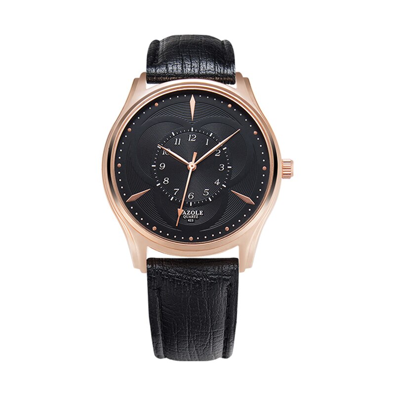 YAZOLE Top Brand Luxury Fashion Men's Casual and Popular Leather Watches