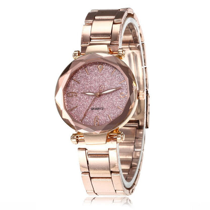 Women Quartz Classic Ladies Mujer Metal Wristwatch