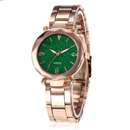 Women Quartz Classic Ladies Mujer Metal Wristwatch