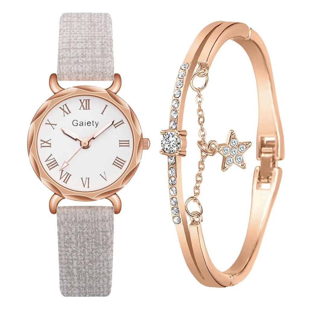 Women Bracelet Set Elegant Watch