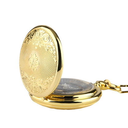 Half Hunter Gold Pocket Watch