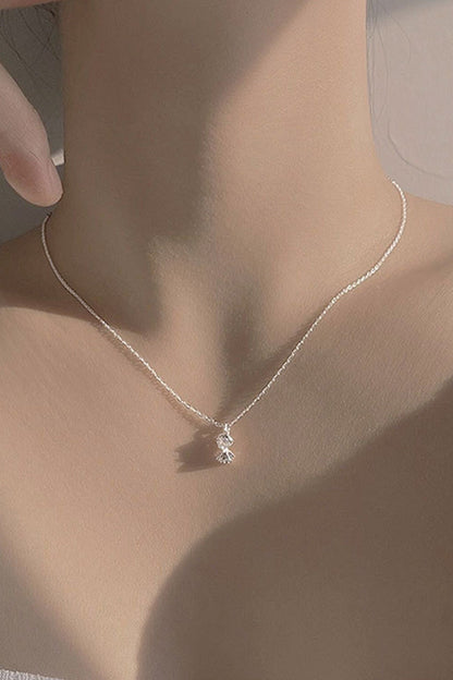 925 Silver Little Angel Pendant Necklace