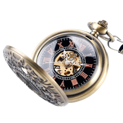 Mechanical Pocket Watch 12 Circles